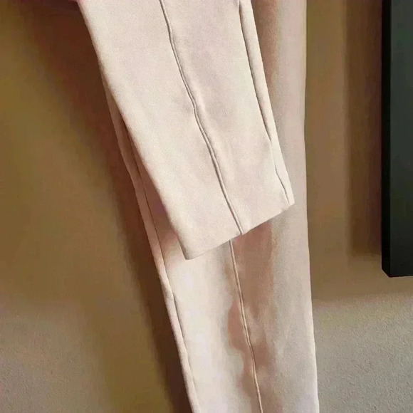 Anne Klein Women's Blush Pink Leggins / Pants Elastic Waist 28" Spandex - Picture 6 of 11